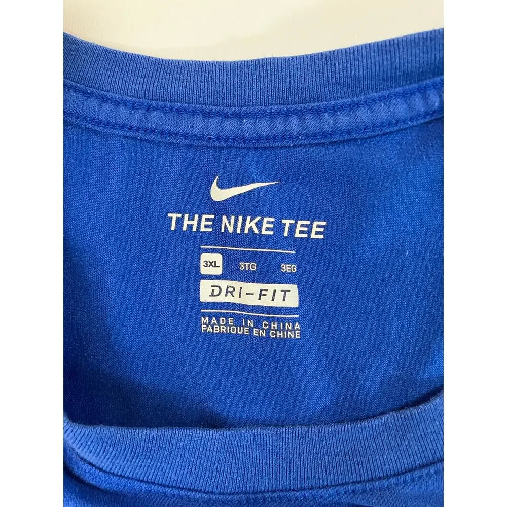 Nike Jordan Florida Gators Football Dri-FIT T Shirt Men 3XL Blue NCAA